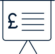 Precise measurement service icon